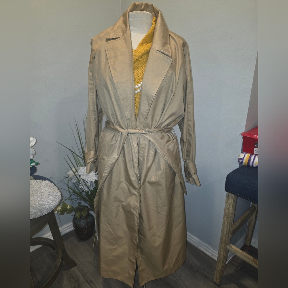 Classic Tan Trench Coat
